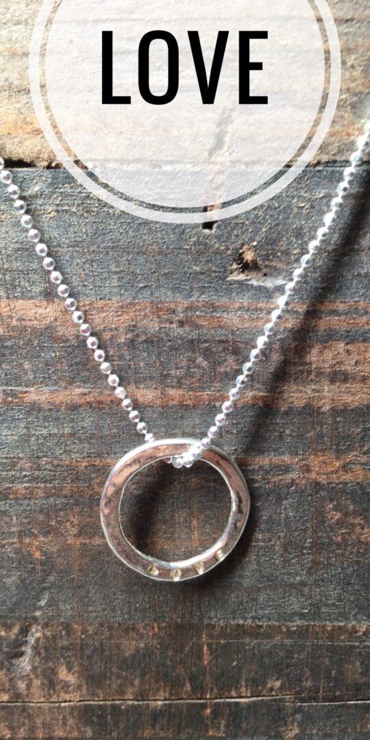 Sterling Silver Necklace Charms, Marlene Hounam: Love