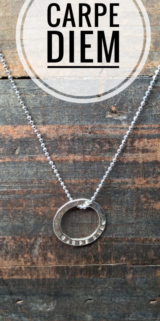 Sterling Silver Necklace Charms, Marlene Hounam: Carpe Diem