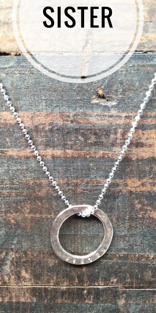 Sterling Silver Necklace Charms, Marlene Hounam: Sister