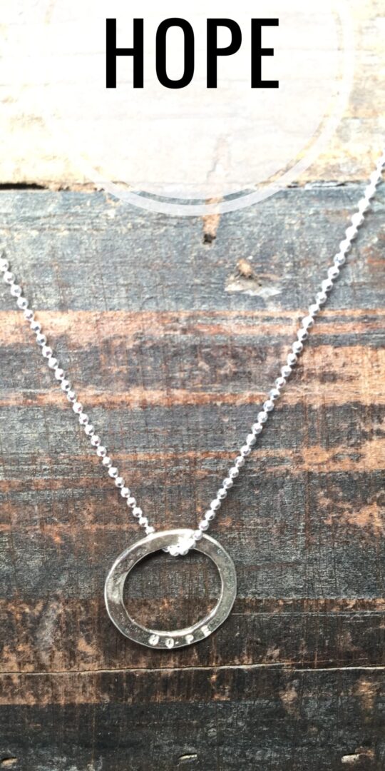 Sterling Silver Necklace Charms, Marlene Hounam: Hope