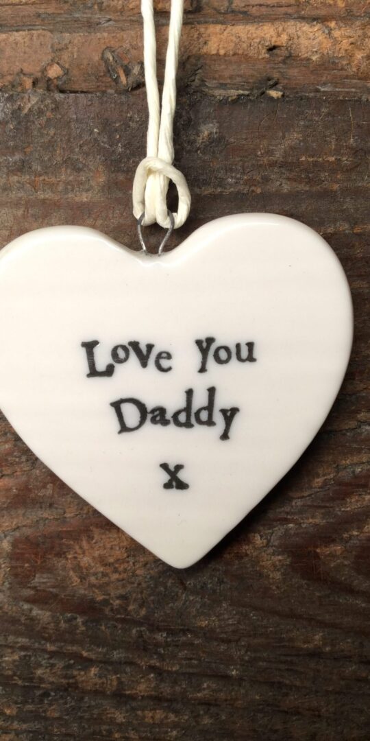 East of India Heart 'Love You Daddy'