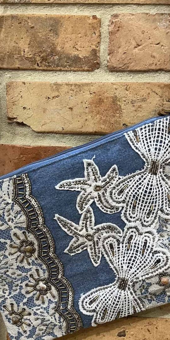 Alex Max | Blue Princess Clutch Bag