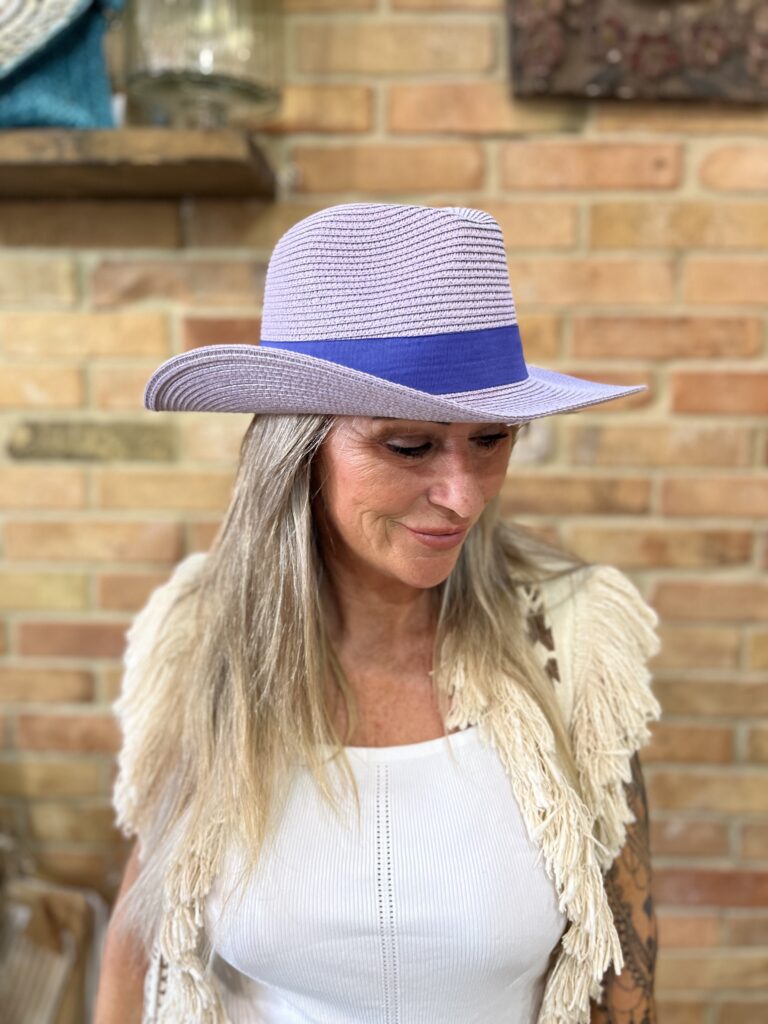Venice Panama hat Lavender