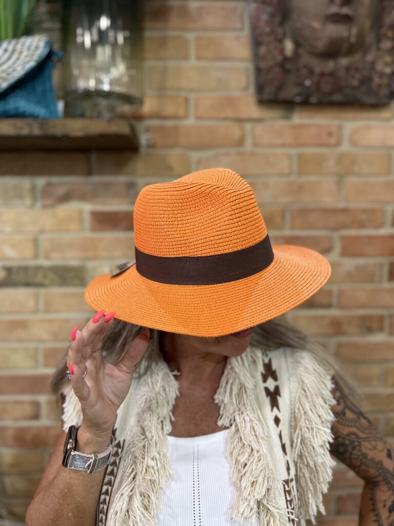 Venice Panama hat Orange