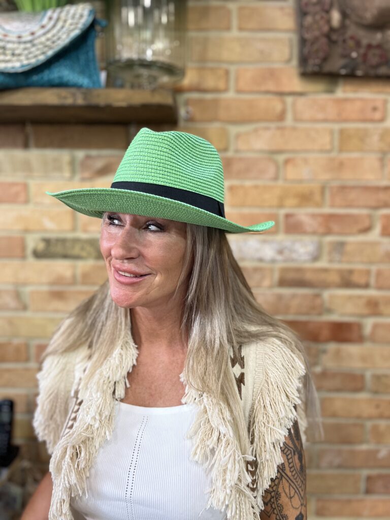Venice Panama hat green