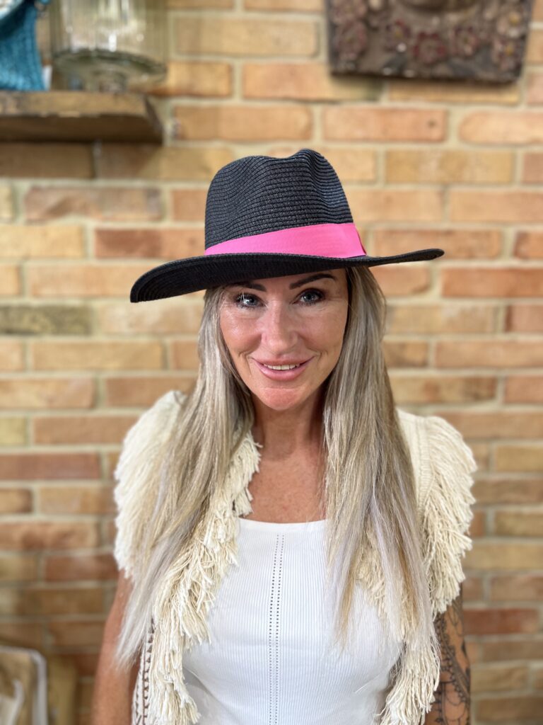 Venice Panama hat Black