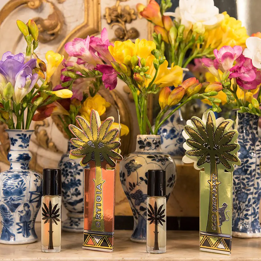 Ortigia Roll-On perfume. Three fragrances available.