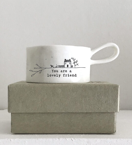 You are a Lovely Friend Boxed Tealight