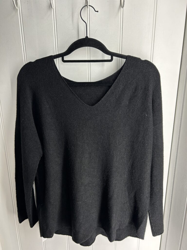 Beatrice Super Soft Fitted V Neck Jumper