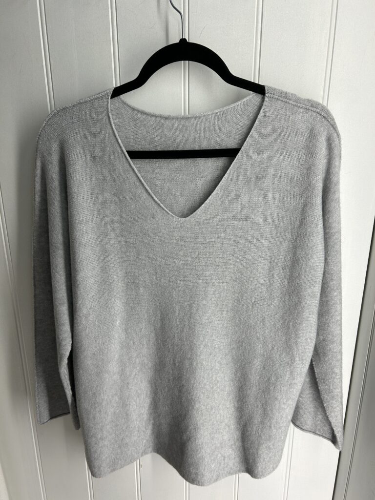 Beatrice Super Soft Fitted V Neck Jumper
