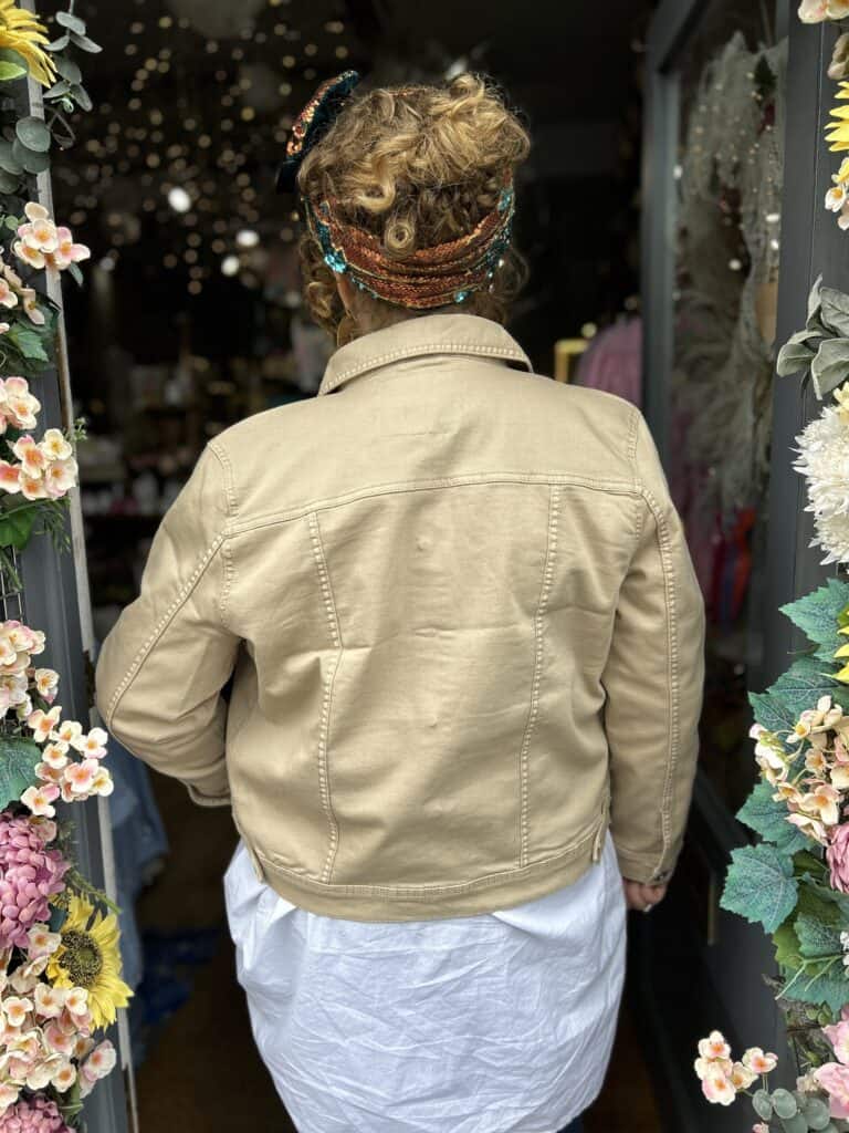 Denim Jacket Latte.