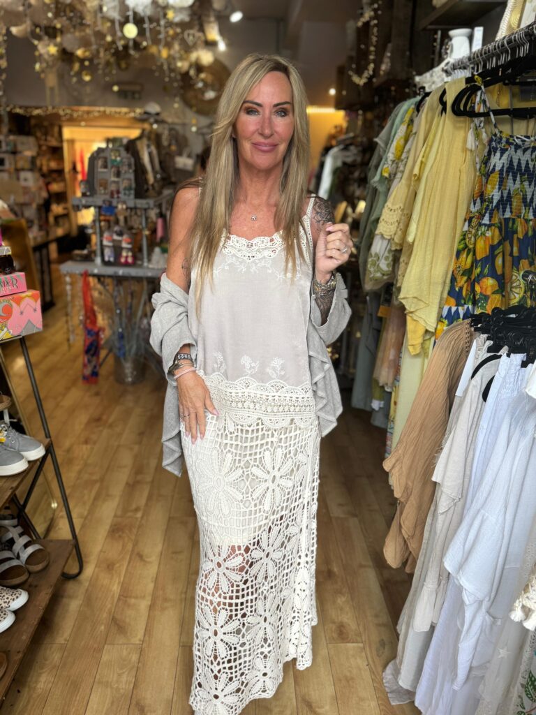 Sienna Top with embroidery