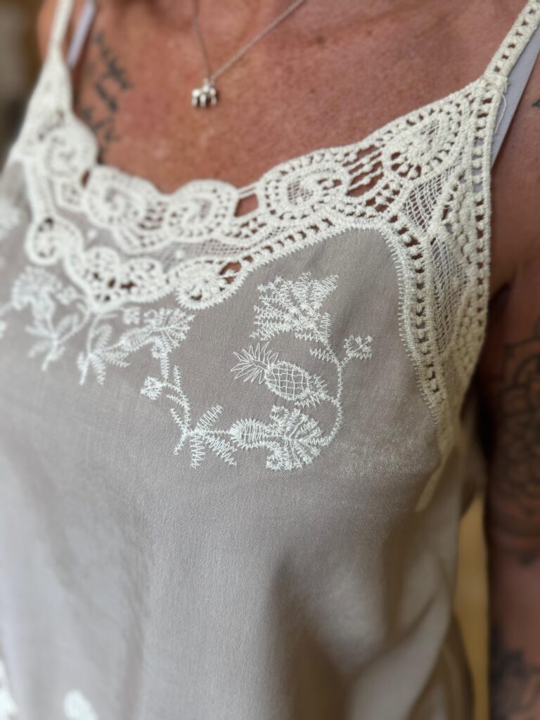 Sienna Top with embroidery