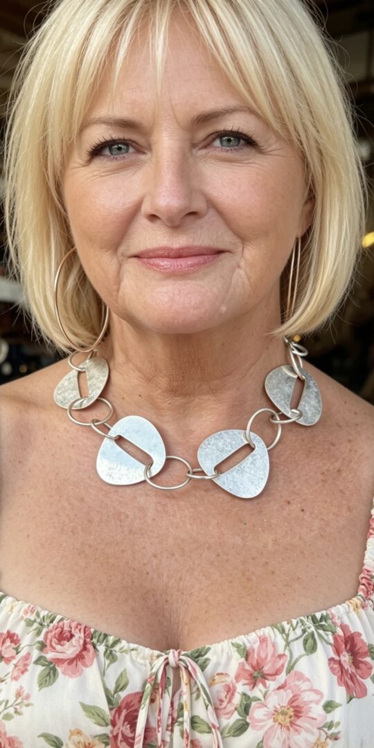 Silver Looper necklace
