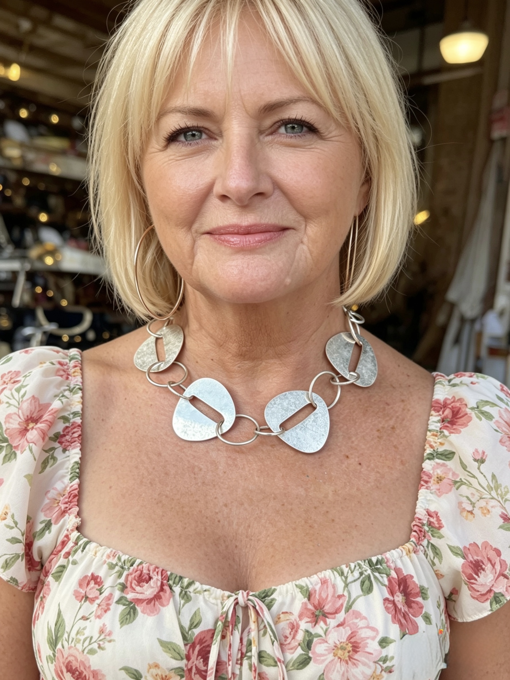 Silver Looper necklace