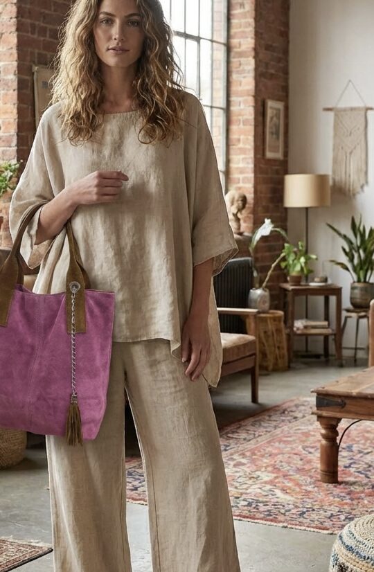 Suzanna Suede Tote Bag - Three colours