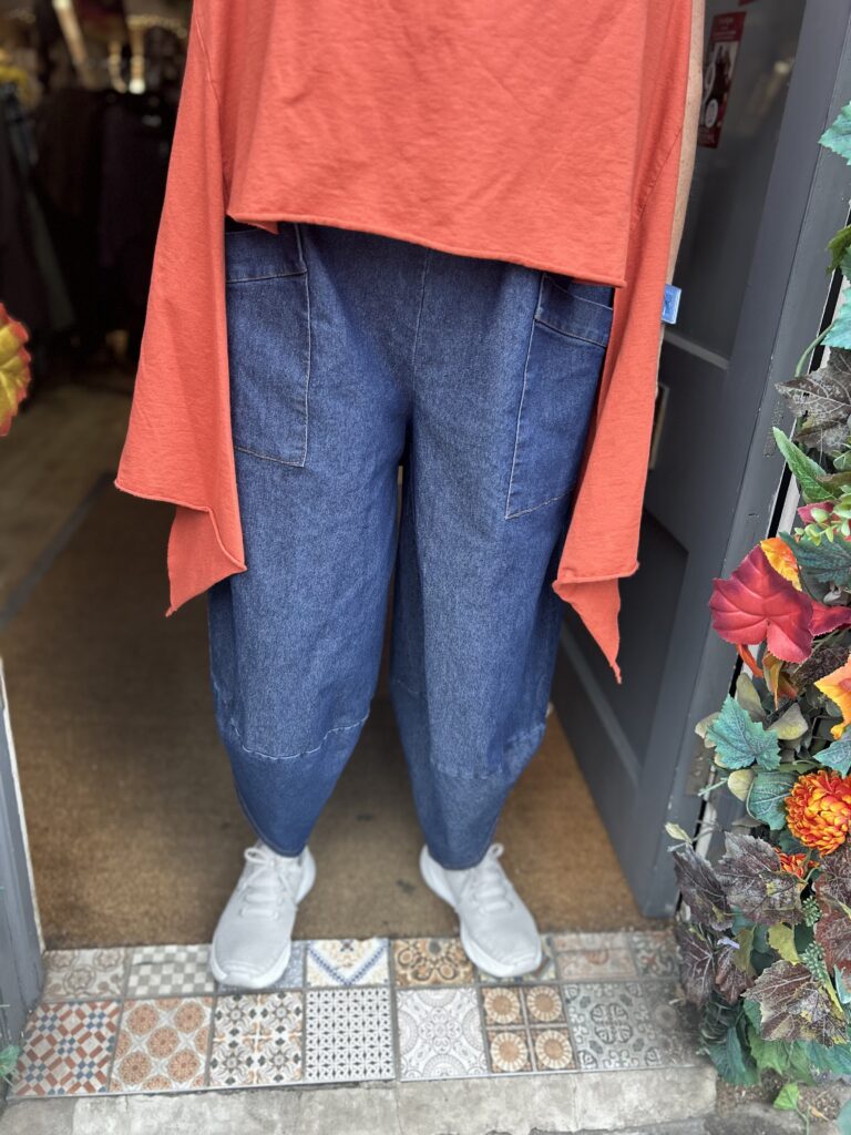 Ravello Cocoon Heavy Denim Trousers