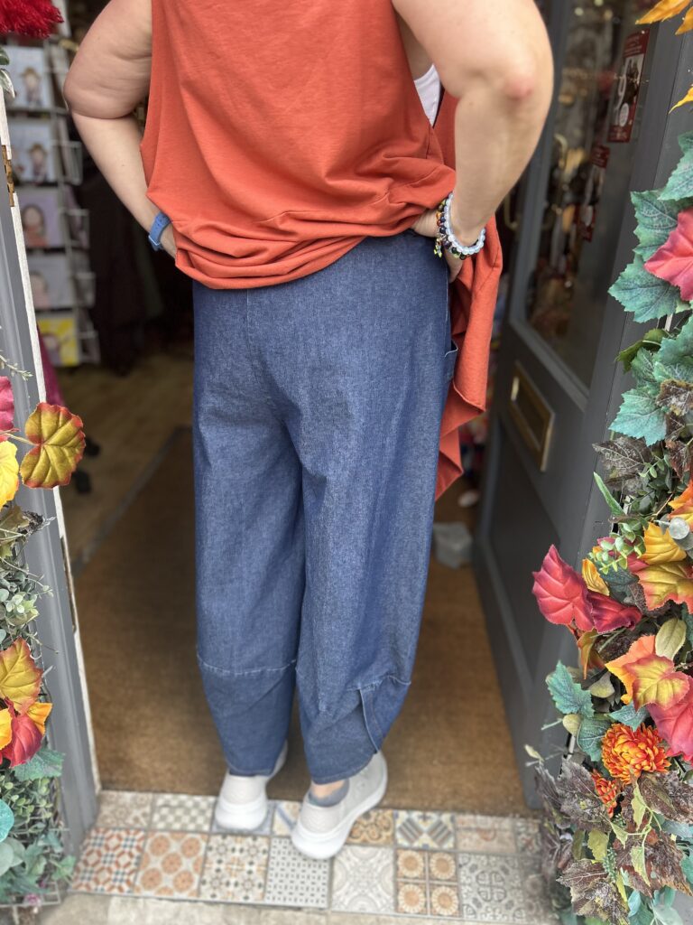 Ravello Cocoon Heavy Denim Trousers
