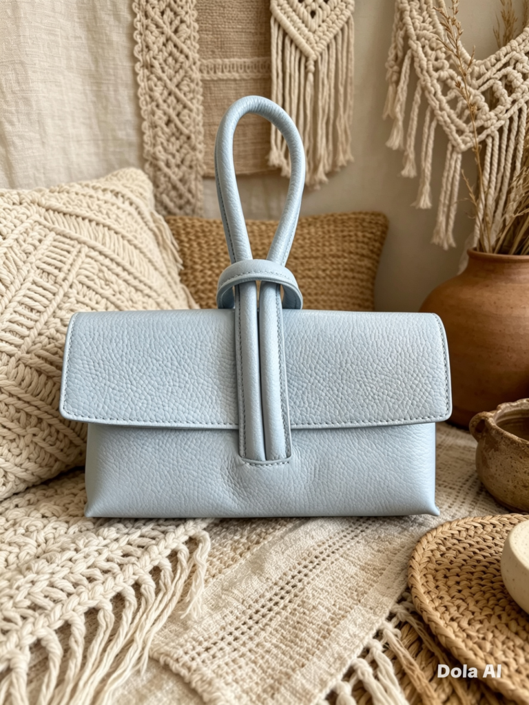 Lottie Loop Leather Bag In Many Colours