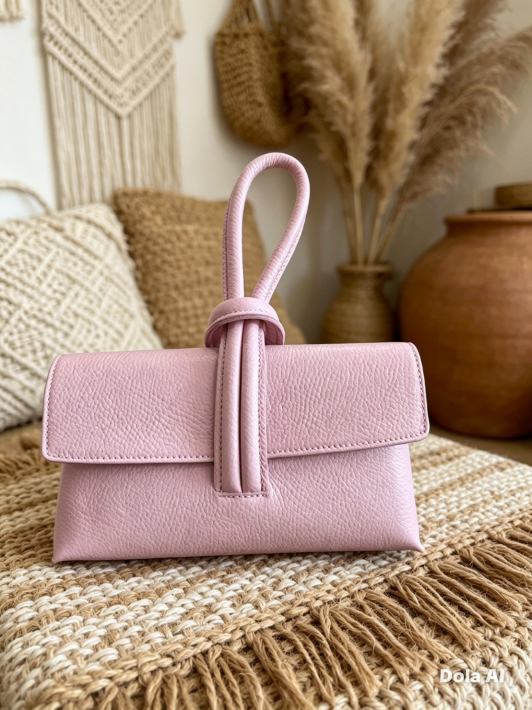 Lottie Loop Leather Bag In Many Colours