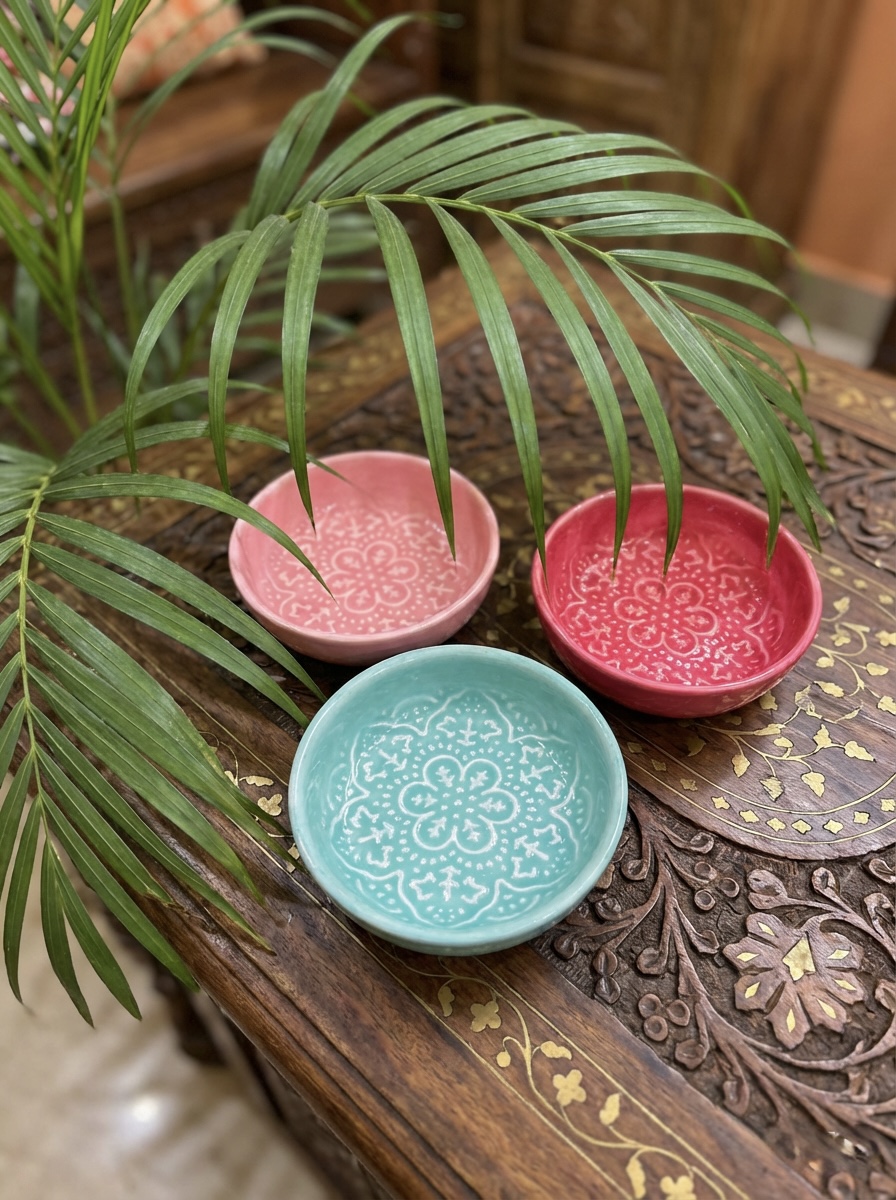 Lola trinket dish enamel