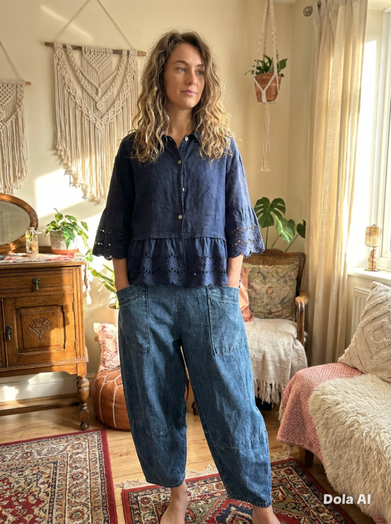 Melanie Linen Top - Various Colours
