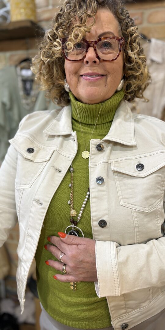 Denim Jacket Ivory