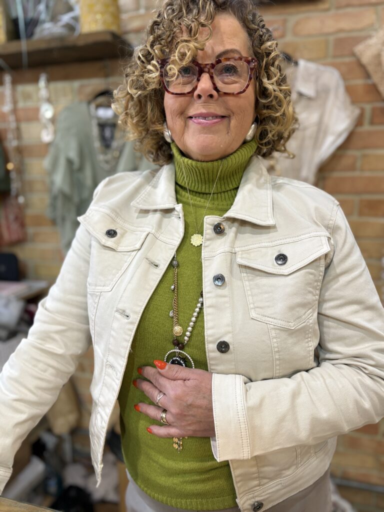 Denim Jacket Ivory
