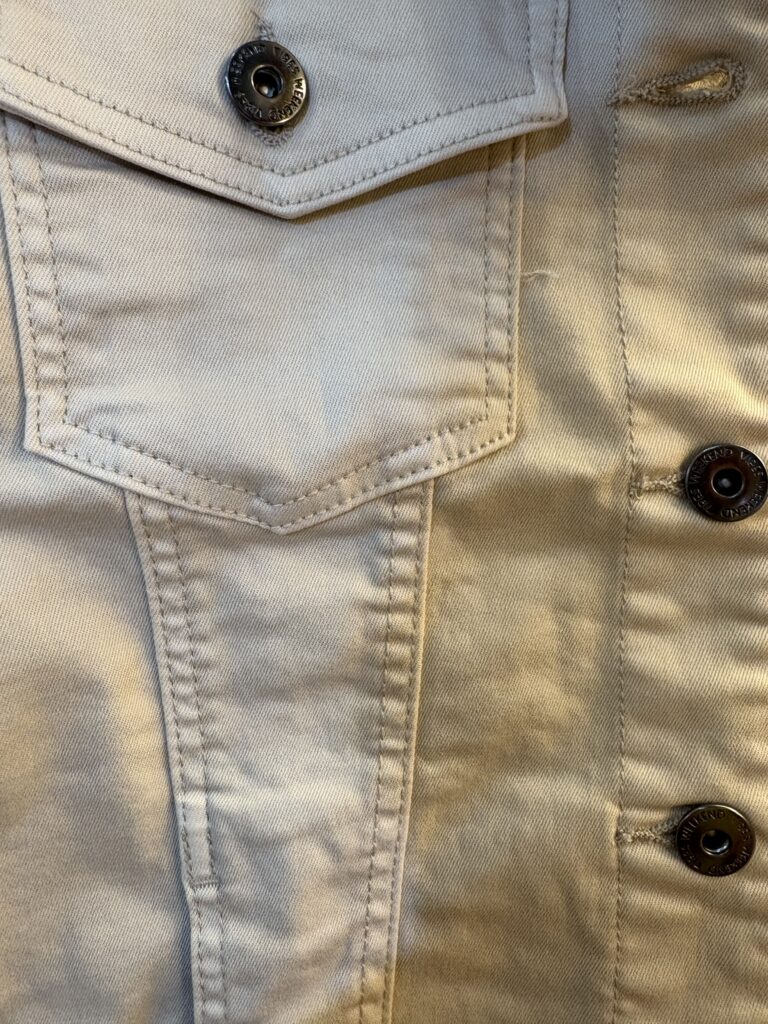 Denim Jacket Ivory