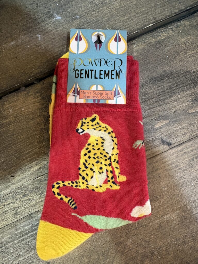Powder Socks Cheetah