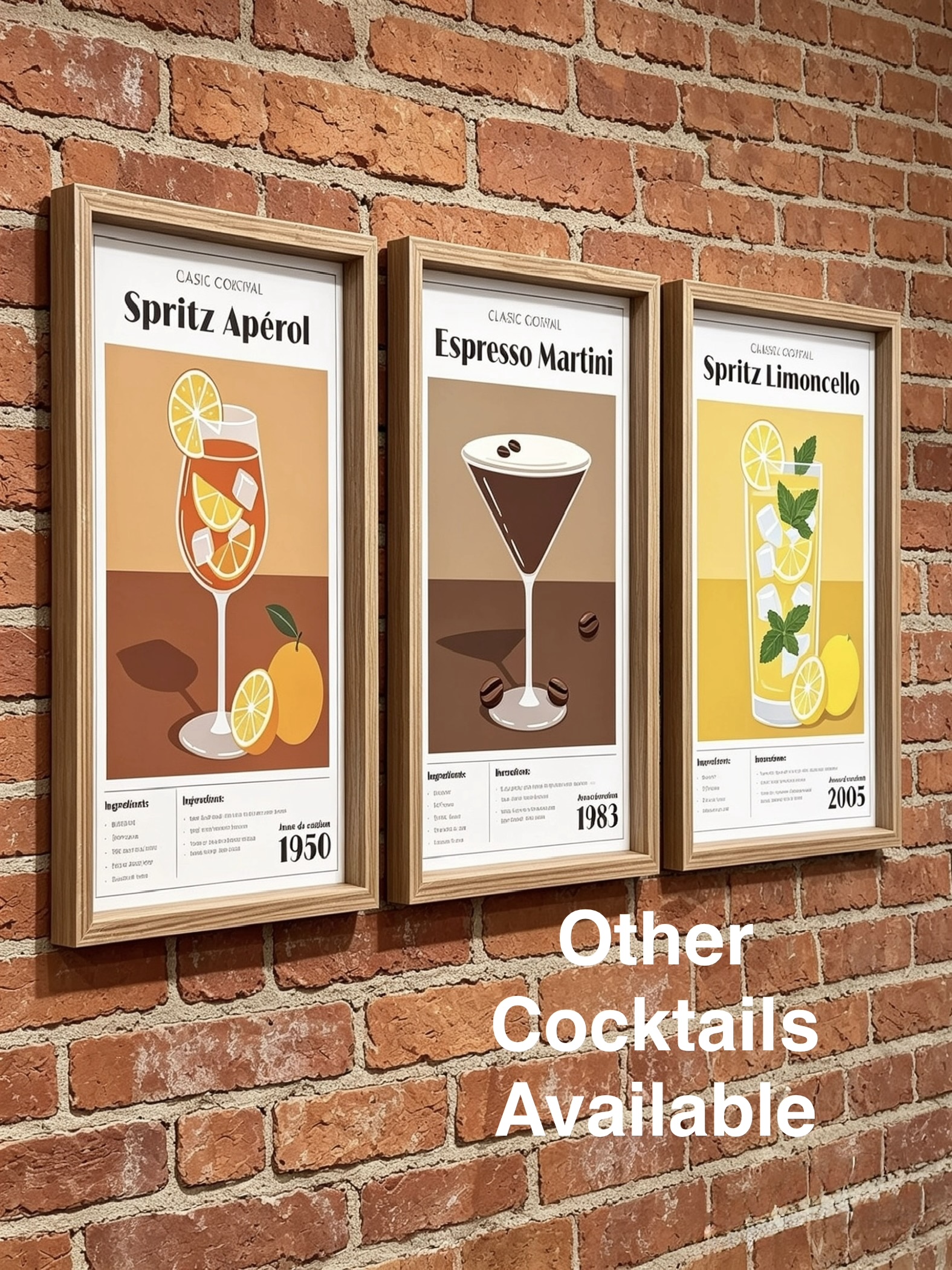 Cocktail wall art main picture