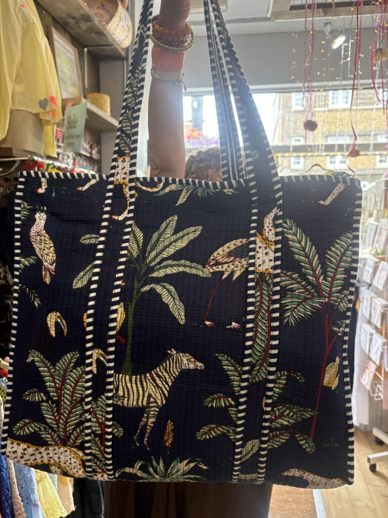 Japonica Bag Navy Jungle