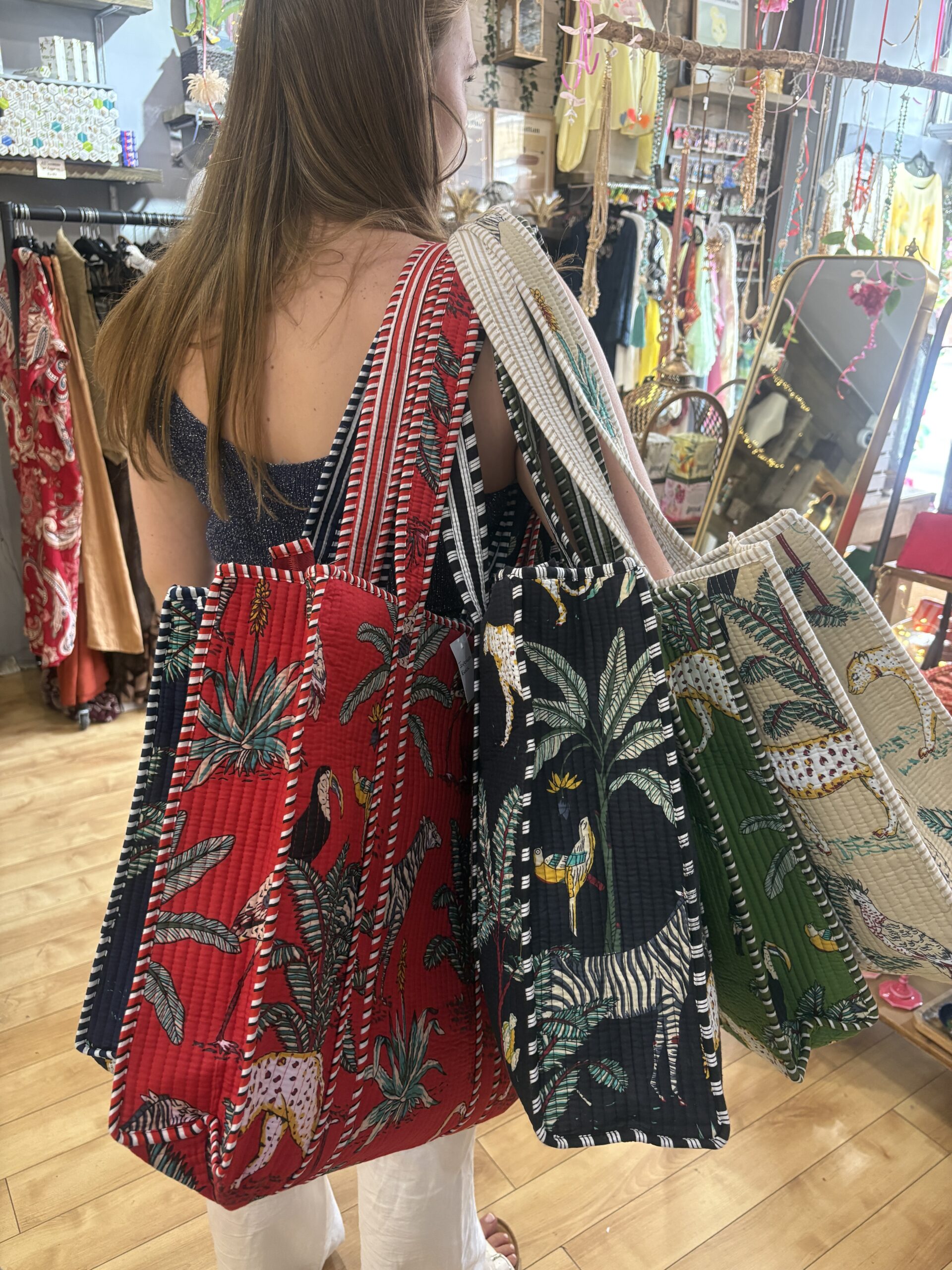 Japonica Quilted Bag