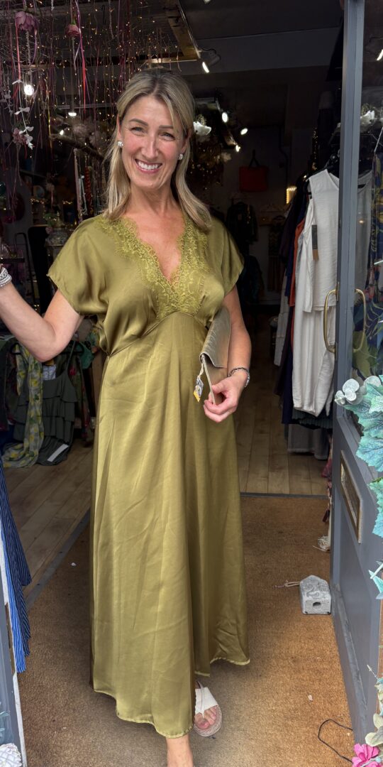 Victoria Silk Dress