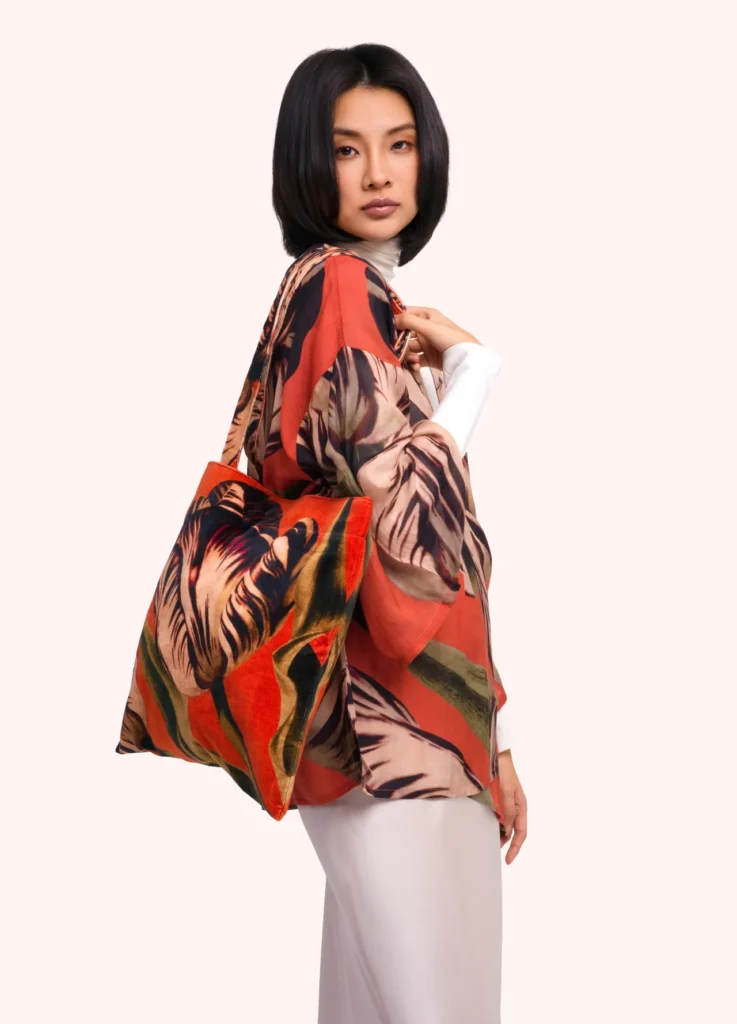 Velvet Tote - Tulip by Powder