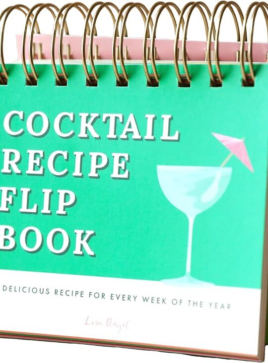 Cocktail Recipe Flip Chart